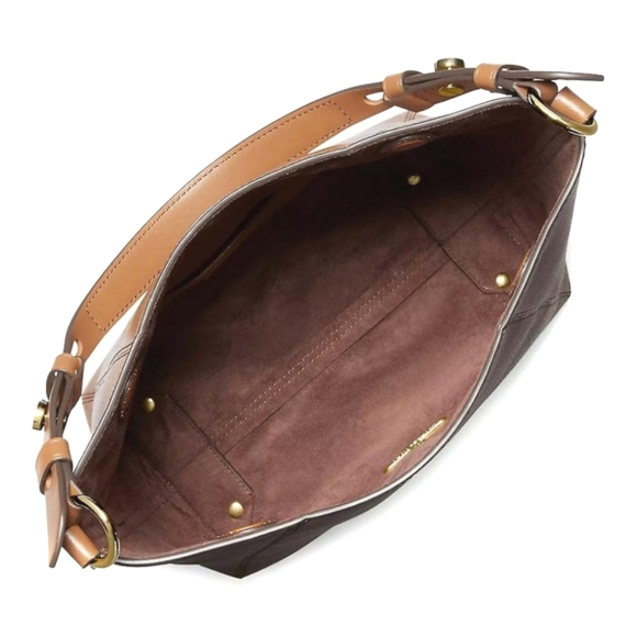 Michael Kors Medium Lucy Hobo Leather Shoulder Bag - Picture 2 of 12